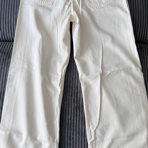 MADEWELL Drawstring Waist Low Slung Baggy Jeans -- Vintage Canvas - Size 25 - Picture 3 of 6